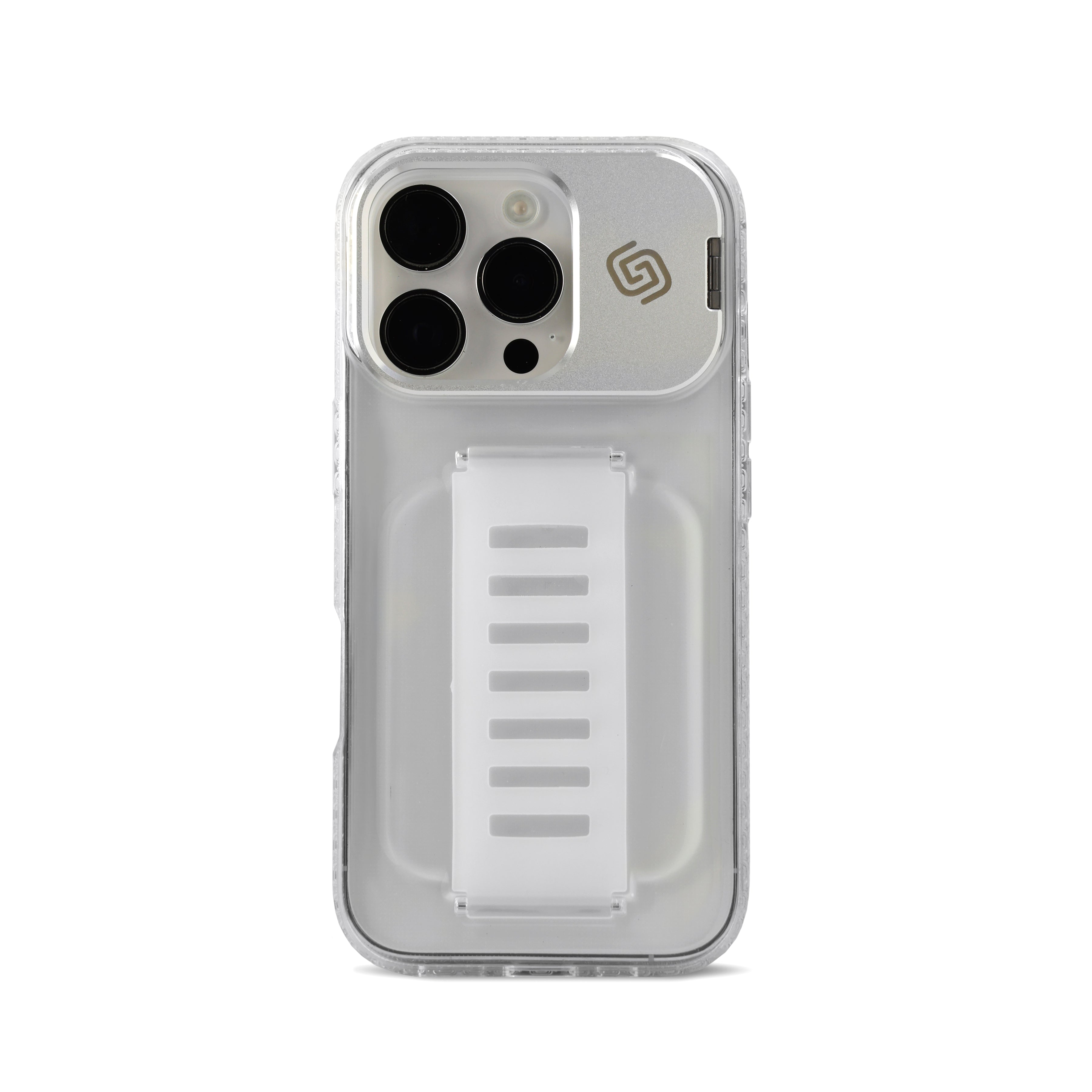 Grip2U iPhone 16 Pro Max Boost Case with Kickstand | Clear Grip2U iPhone 16 Pro Max Boost Case with Kickstand | Clear